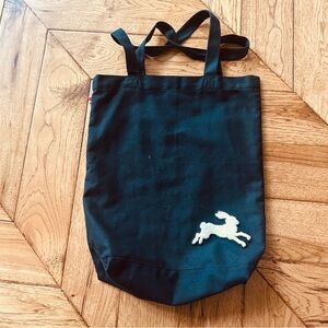 Tracksmith Navy Tote Bag